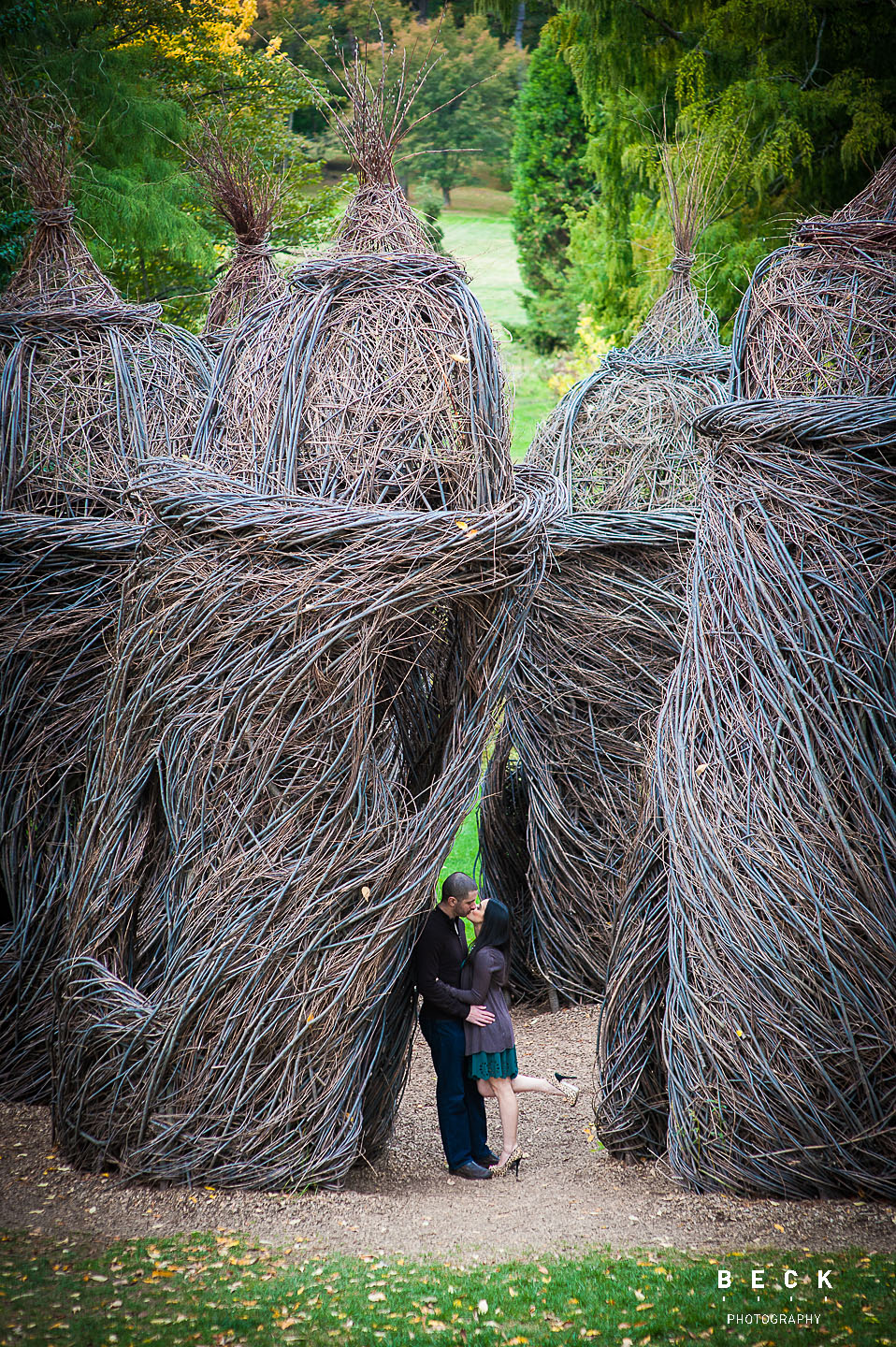 Morris Arboretum engagement session, beck photography, laurie beck peterson, philadelphia lifestyle photographer