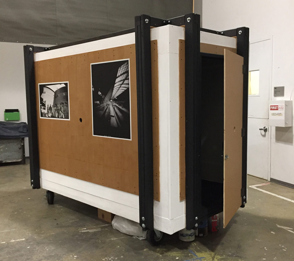 Tyler School of Art, Giant mobile camera obscura, collaborative art, Laurie Beck Peterson