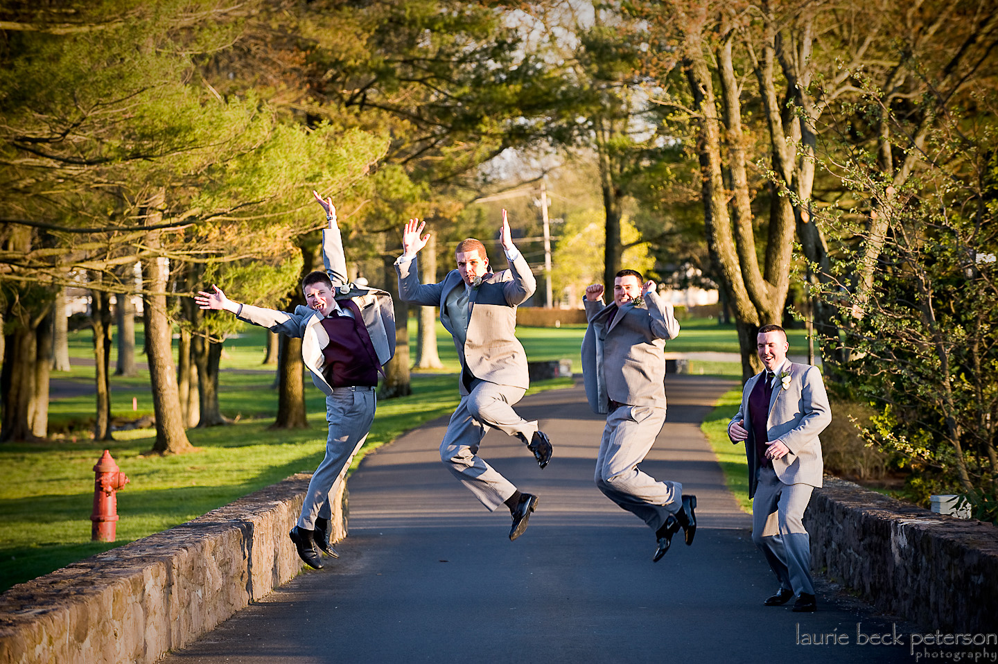 Old York Road County Club Wedding, Laurie Beck Peterson, BECK Photography, wedding with a fire truck